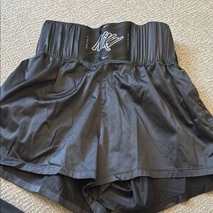 Nike Black Skorts Lightweight Moisture-Wicking